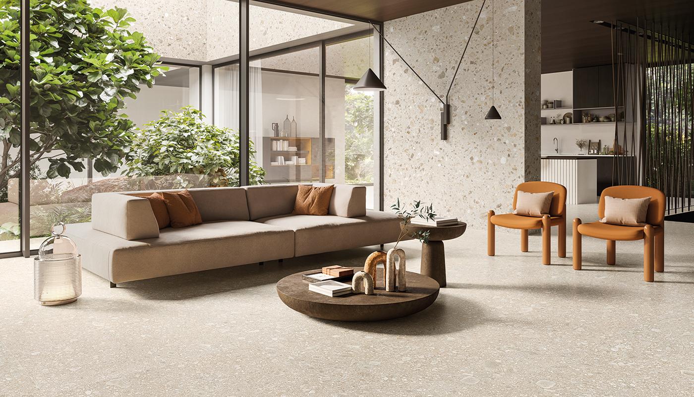 Gres Porcellanato Ergon Lombarda Pietra Living Sabbia Immagine Gallery | Emilceramica Gres Porcellanato Ergon Lombarda Pietra Living Sabbia Immagine Gallery | Emilceramica