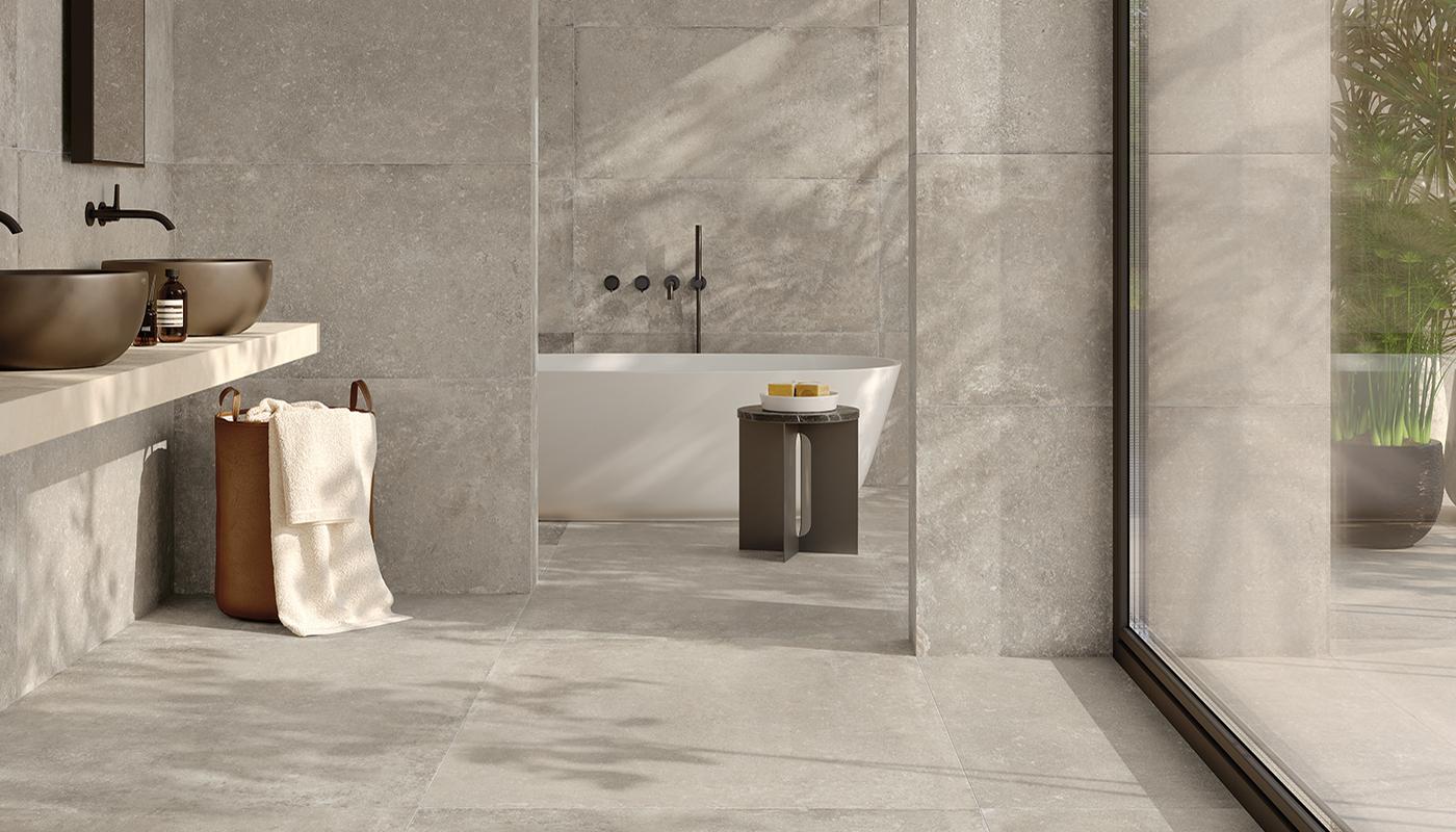 Gres Porcellanato Emil Ever-stone Pietra Bagno Grey Fondo Immagine Gallery | Emilceramica Gres Porcellanato Emil Ever-stone Pietra Bagno Grey Fondo Immagine Gallery | Emilceramica