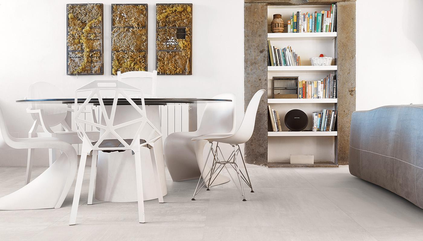 Gres Porcellanato Provenza Gesso Pietra Living Natural White Immagine Gallery | Emilceramica Gres Porcellanato Provenza Gesso Pietra Living Natural White Immagine Gallery | Emilceramica