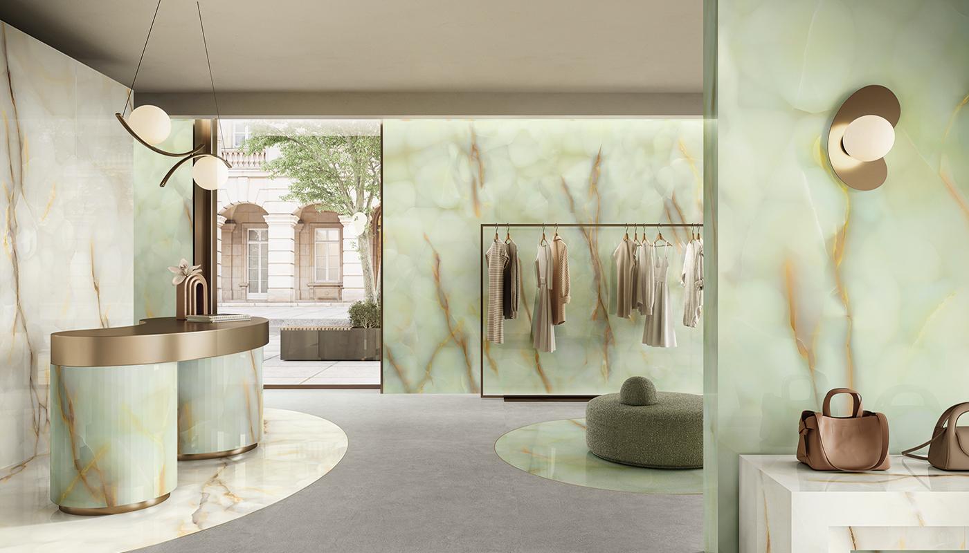 Gres Porcellanato Emil Tele Di Marmo Pure Onyx Marmo Negozio Onyx Perla ,onyx Giada Immagine Gallery | Emilceramica Gres Porcellanato Emil Tele Di Marmo Pure Onyx Marmo Negozio Onyx Perla ,onyx Giada Immagine Gallery | Emilceramica