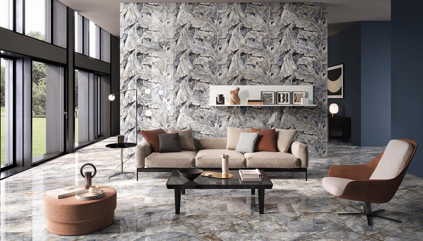 Gres Porcellanato Emil Tele Di Marmo Revolution Marmo Living Blu Ande Immagine Gallery | Emilceramica Gres Porcellanato Emil Tele Di Marmo Revolution Marmo Living Blu Ande Immagine Gallery | Emilceramica